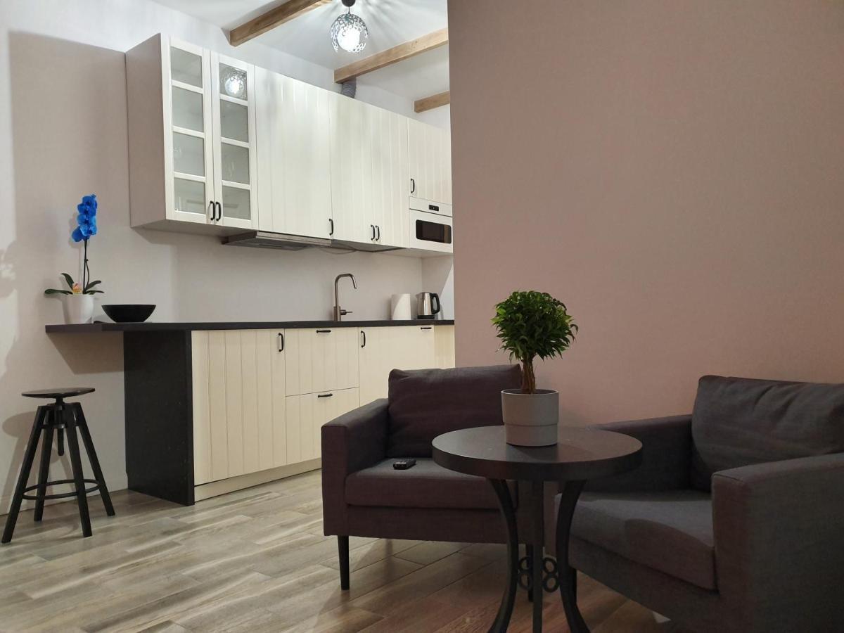 Apartamentai Su Jacuzzi Panevėžys Buitenkant foto